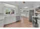 Bright kitchen with stainless appliances, tile backsplash and plenty of counter space at 365 Pine Hill Rd, Salisbury, NC 28144