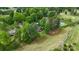 Aerial view of homes nestled among lush trees, golf course, and a pool at 3764 Glenn Oaks Dr, Maiden, NC 28650