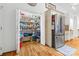 Spacious walk-in pantry with lots of shelving for organized storage at 3764 Glenn Oaks Dr, Maiden, NC 28650