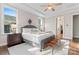 A spacious main bedroom with tray ceiling and natural light at 4012 Brandywine Ter, Lancaster, SC 29720