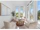 Cozy sitting area with natural light, comfortable seating, and views of the outdoors at 405 Sugar Maple Ln # 41, Weddington, NC 28104
