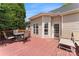 Inviting backyard deck with outdoor furniture, offering a comfortable space for relaxation and entertaining at 5927 Patricia Ryan Dr, Charlotte, NC 28216