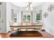 Bright dining room featuring large bay window and traditional furnishings at 5927 Patricia Ryan Dr, Charlotte, NC 28216