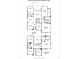 Floor plan showcasing layout of the home's first and second floor at 7206 Forrest Rader Dr, Mint Hill, NC 28227