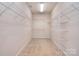 Walk-in closet with wire shelving at 7206 Forrest Rader Dr, Mint Hill, NC 28227