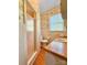 A bathroom showing the shower and vanity at 8664 Nc 742 S Hwy, Wadesboro, NC 28170