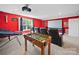 Entertainment room featuring reclining chairs, a projector screen and table games at 101 Cross Current Ln # 137, Belmont, NC 28012