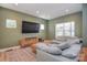 Bright and airy living room featuring stylish furnishings, natural light, and modern decor at 1021 Vickie Ln, Matthews, NC 28104