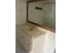 Bathroom vanity featuring a large mirror, single sink, and plenty of storage space at 104 Poplar St, Clover, SC 29710