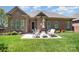 Spacious backyard with a patio area, perfect for outdoor entertaining and relaxation at 106 Independence Ct, Kings Mountain, NC 28086
