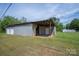 Large outbuilding with metal roof and siding, perfect for storage or workshop at 1501 Nc Hwy 73 Hwy, Iron Station, NC 28080