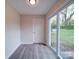 Mud room or flex space with access to backyard and featuring neutral walls and flooring at 163 Briarcliff Dr, Kannapolis, NC 28081