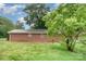 Brick home exterior featuring green grass and some beautiful trees at 2218 W Fifth Ave, Gastonia, NC 28052