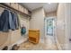 Mud room with tile floor, hall tree with storage, and closet space for coats at 2599 Highway 557 None, Clover, SC 29710