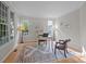 Bright office space with natural light, hardwood floors, and neutral color palette at 263 Fernbrook Dr, Mooresville, NC 28117
