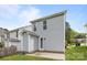 The backyard features a patio and a well-maintained lawn at 2821 Shamrock Dr, Charlotte, NC 28205