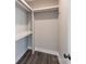 Walk-in closet provides ample storage with built-in shelving and a hanging rod at 28655-A Nc Hwy 73 Hwy, Albemarle, NC 28001
