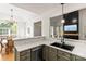Bright, open kitchen with modern appliances and a view into the adjacent living space at 3509 Seminole Dr, Maiden, NC 28650