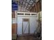 Interior of the barn with a workshop space at 4330 Goodman Lake Rd, Salisbury, NC 28146