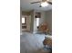 Main bedroom features carpet, sitting chair, nook, and an ensuite bathroom at 4330 Goodman Lake Rd, Salisbury, NC 28146