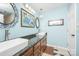 Stylish bathroom features dual vessel sinks, granite countertop, and modern fixtures at 78 N Scalybark Trl, Concord, NC 28027