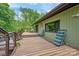 Charming deck and exterior of a cozy home with beautiful views at 78 N Scalybark Trl, Concord, NC 28027