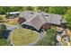 Aerial view of the community clubhouse, featuring ample parking and beautifully manicured landscaping at 902 Hoke Trl, Cramerton, NC 28032