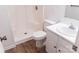 A full bathroom with a shower and white cabinet at 948 Kingswood Dr, Rock Hill, SC 29732
