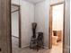 Hallway with chair and doorways leading to bath and other rooms at 948 Kingswood Dr, Rock Hill, SC 29732