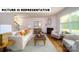 Cozy living room with hardwood floors, a fireplace, comfortable seating, and large windows at 103 Way Cross Ln, Troutman, NC 28166