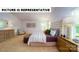 Light-filled main bedroom featuring neutral color palette, carpet, and a cozy sitting area at 103 Way Cross Ln, Troutman, NC 28166