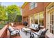 Spacious deck with multiple seating areas, grill, and access to the house, great for outdoor living at 12122 Camden Trail Ct, Charlotte, NC 28277