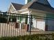 The pool house provides cover from the elements for residents at the Mews community at 1960 Aston Mill Pl, Charlotte, NC 28273