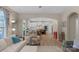 Open-concept living room flows into the kitchen, creating a seamless and airy living space at 2002 Thurston Dr, Indian Trail, NC 28079