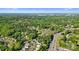 Expansive aerial view capturing the neighborhood with lush greenery and a distant skyline at 221 Sycamore Creek Rd, Fort Mill, SC 29708