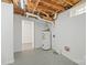 Unfinished basement with exposed plumbing and utilities at 2582 Ivey Church Rd, Lincolnton, NC 28092