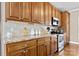 Updated kitchen featuring granite countertops, stainless steel appliances, and ample cabinet space at 2610 Flagstone Ct, Shelby, NC 28152