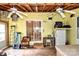 Spacious screened porch with a ceiling fan, seating, and backyard access at 2929 Matoka Trl, Matthews, NC 28104