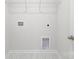 A laundry area with tile floor and hookups, ready for appliances at 3056 Ora Smith Rd, Lincolnton, NC 28092