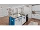 Modern kitchen featuring granite countertops, subway tile backsplash, and black dishwasher at 320 Silver Oak Cir, Rockwell, NC 28138