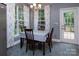 Cozy breakfast area with natural light, perfect for enjoying morning meals with a view at 3404 Pasture View Ct, Charlotte, NC 28269