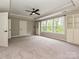 Spacious bedroom with natural light and built in shelves at 358 Hampton Trail Dr, Fort Mill, SC 29708