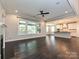 Bright living room with hardwood floors and views of the backyard at 358 Hampton Trail Dr, Fort Mill, SC 29708