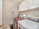 A functional laundry room including washer and dryer at 3606 White Swan Ct, Indian Trail, NC 28079