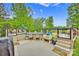 Multi-level deck with seating areas, perfect for outdoor entertaining and relaxation at 3871 Cool Branch Dr, Maiden, NC 28650