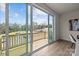 Balcony featuring a scenic view and a sliding glass door at 4100 Alexander View Dr # 1, Charlotte, NC 28226