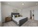 Spacious bedroom featuring a large bed, neutral colors, and natural lighting at 4100 Alexander View Dr # 1, Charlotte, NC 28226