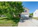 Charming two-story home with vinyl siding, attached garage, and well-manicured front yard at 4315 Barnside Ln, Charlotte, NC 28216