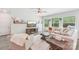Comfortable living room features a plush sofa, hardwood floors, and a flat-screen TV at 476 Dudley Dr, Fort Mill, SC 29715
