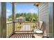 Inviting porch view featuring comfortable seating and a scenic neighborhood view at 513 Sandbar Pt, Lake Wylie, SC 29710